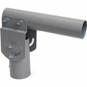 Кронштейн для уличных (консольных) светильников FERON ДС-06-48, посадочный диаметр 48мм, серый