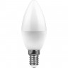 Лампа светодиодная FERON LB-570 Свеча E14 9W 4000K 25799