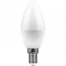 Лампа светодиодная FERON LB-97 Свеча E14 7W 4000K 25476