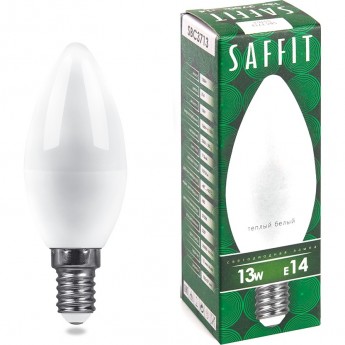 Лампа светодиодная FERON SAFFIT SBC3713 Свеча E14 13W 2700K 55163 Лампа светодиодная FERON SAFFIT SBC3713 Свеча E14 13W 2700K 55163