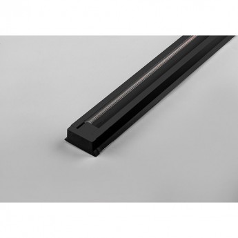 Шинопровод для трековых однофазных светильников FERON, черный, 1м, в наборе токоввод, заглушка, крепление, CAB1003 Шинопровод для трековых однофазных светильников FERON, черный, 1м, в наборе токоввод, заглушка, крепление, CAB1003