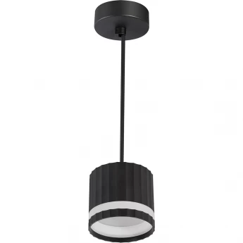 Светильник потолочный FERON OLYMPUS HLBARREL HL3698 LEVITATION 12W 230V GX53 чёрный на подвесе 1,7 м