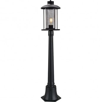 Светильник садово-парковый FERON PL726 столб 60W E27 230V, черный