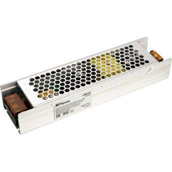 Трансформатор FERON электронный для светодиодной ленты 100W 24V (драйвер), LB019