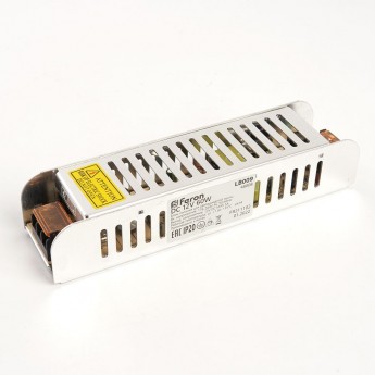 Трансформатор FERON электронный для светодиодной ленты 60W 12V (драйвер), LB009