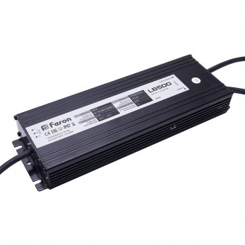 Трансформатор FERON LB500 DC24V 200W IP67 244*80*32мм