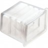 Заглушка для квадр.дюралайта LED-F3W, пластик, FERON LD130